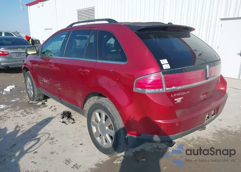 2007 Lincoln Mkx из США, поврежденный, VIN 2LMDU88C67BJ07047